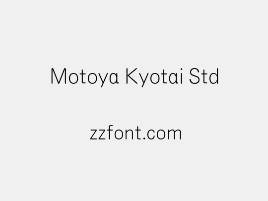 Motoya Kyotai Std