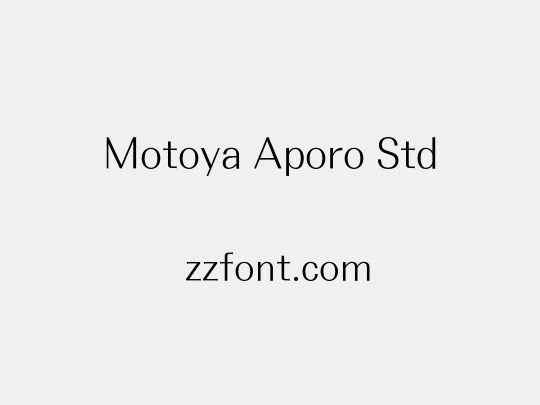 Motoya Aporo Std