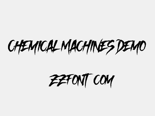 Chemical Machines Demo