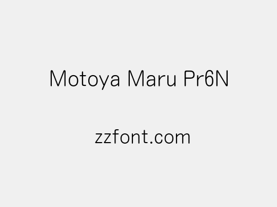 Motoya Maru Pr6N