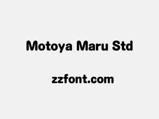 Motoya Maru Std