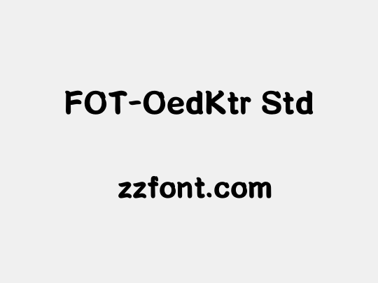 FOT-OedKtr Std