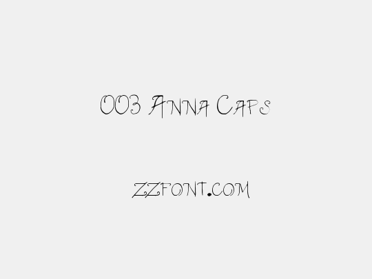 003 Anna Caps