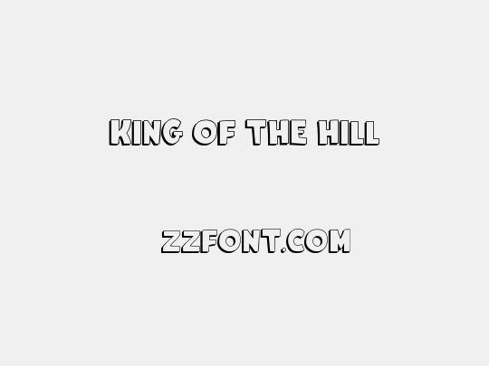 King Of The Hill