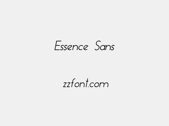 Essence Sans