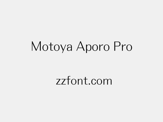 Motoya Aporo Pro