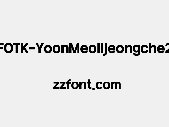 FOTK-YoonMeolijeongche2