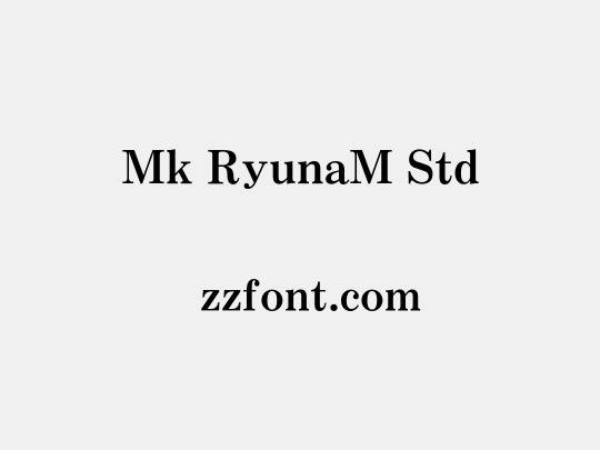 Mk RyunaM Std