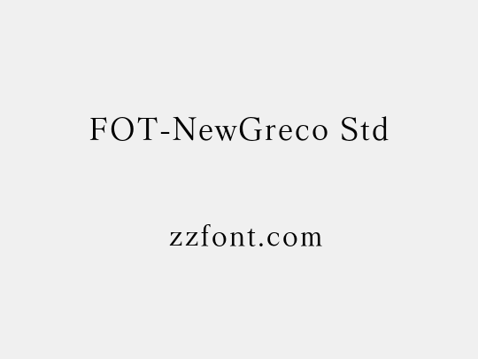 FOT-NewGreco Std