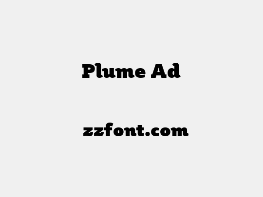 Plume Ad