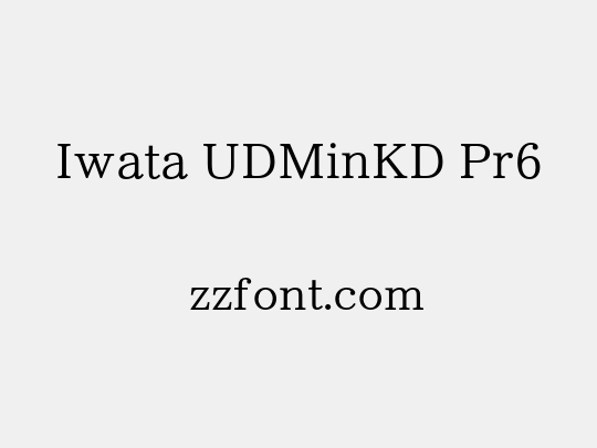 Iwata UDMinKD Pr6