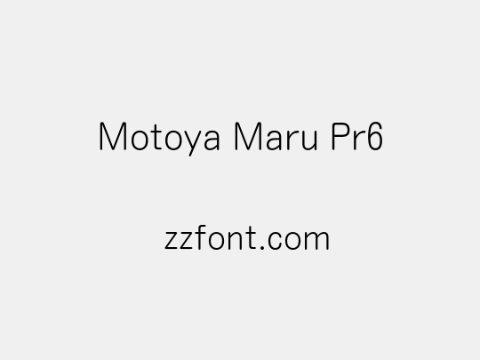 Motoya Maru Pr6