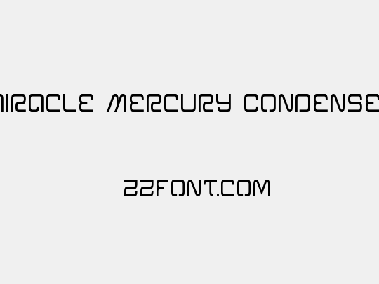 Miracle Mercury Condensed