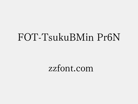 FOT-TsukuBMin Pr6N