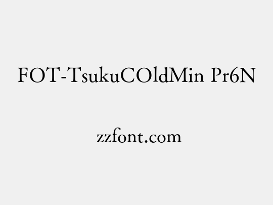 FOT-TsukuCOldMin Pr6N