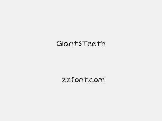 GiantsTeeth