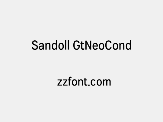 Sandoll GtNeoCond