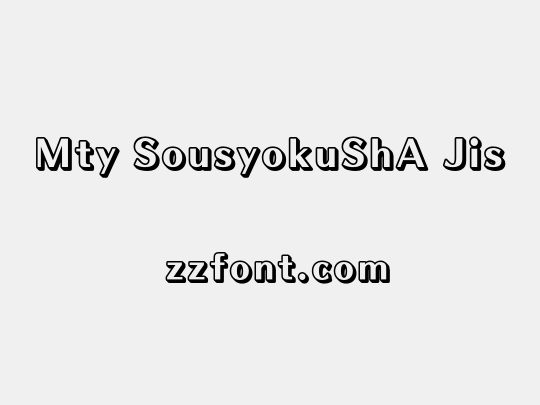 Mty SousyokuShA Jis