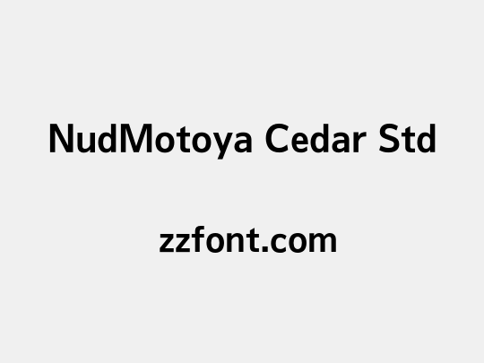 NudMotoya Cedar Std