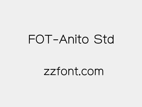 FOT-Anito Std