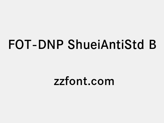 FOT-DNP ShueiAntiStd B