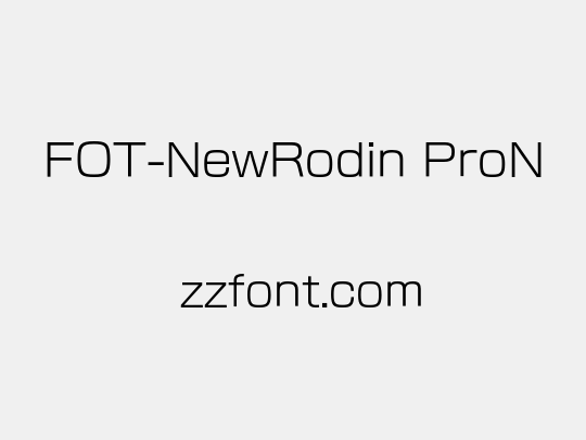 FOT-NewRodin ProN