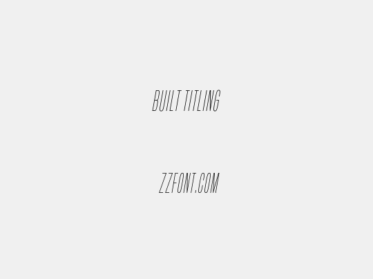 Built Titling