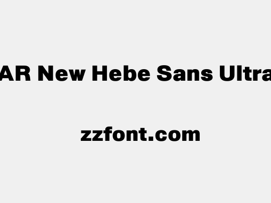 AR New Hebe Sans Ultra