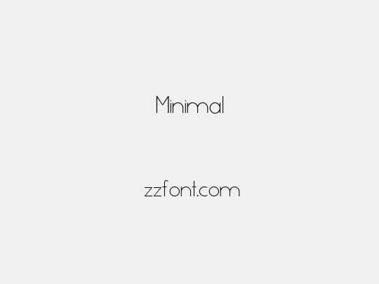 Minimal