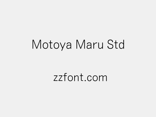 Motoya Maru Std