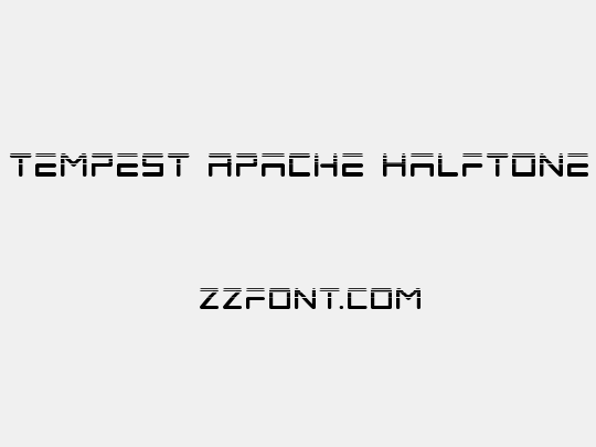 Tempest Apache Halftone