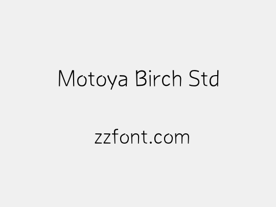 Motoya Birch Std