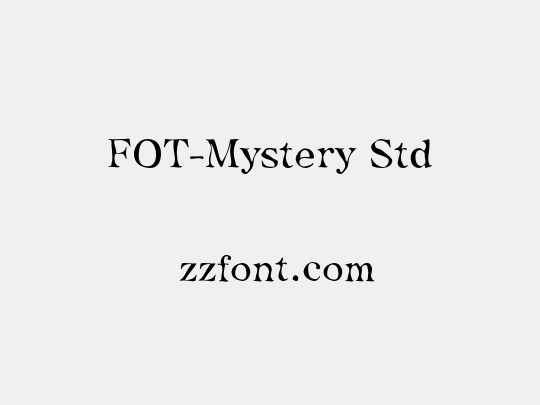 FOT-Mystery Std