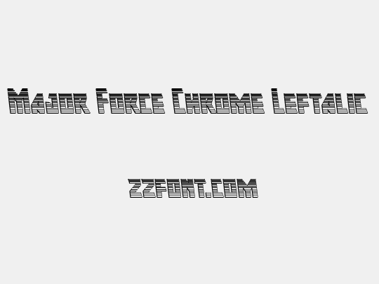 Major Force Chrome Leftalic