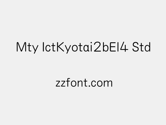 Mty IctKyotai2bEl4 Std