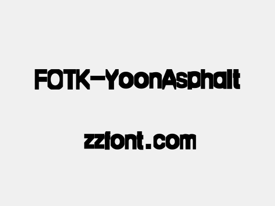 FOTK-YoonAsphalt