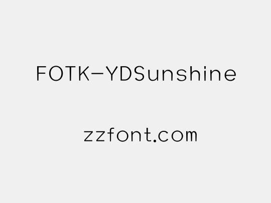 FOTK-YDSunshine