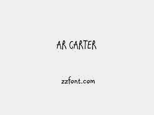 AR CARTER